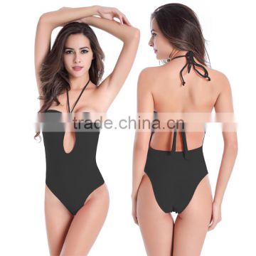 Sexy pure color plus size Jumpsuit Bikini swimwear M XXXL                        
                                                Quality Choice