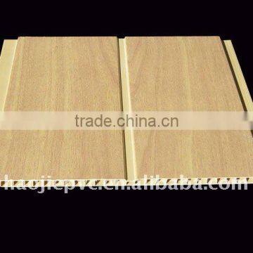 2011latest wood grain of pvc wall panel