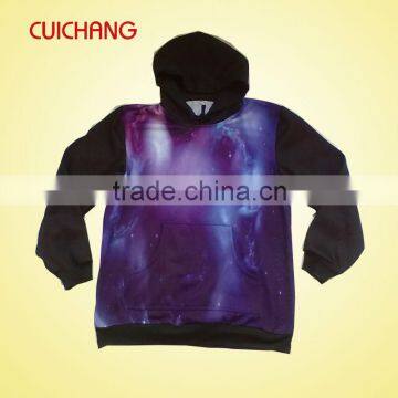 wholesale 100% polyester hoodies sweatshirts with pockets