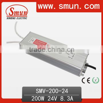 200W 24V LED Water-proof Switching Power Supply(SMV-200-24)