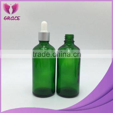 Wholsale 30ml green glass bottle 30ml empty glass bottles