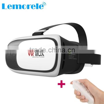 Most popular VR BOX Virtual Reality 3D glasses with headstrap,custom branded