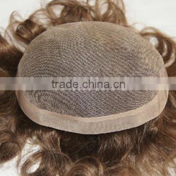 mens toupee, blond hair piece for men, wig for men