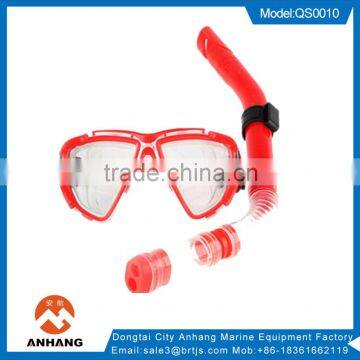 Adult's Fashionable SCUBA Diving Mask and Snorkel Set, dry snorkel set