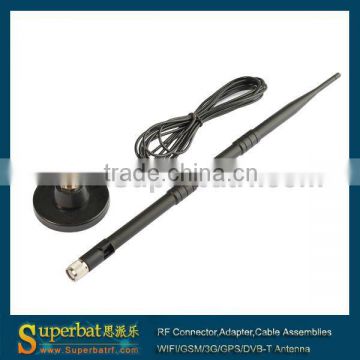 GSM antenna with sma male connector for 3G 4G LET Device