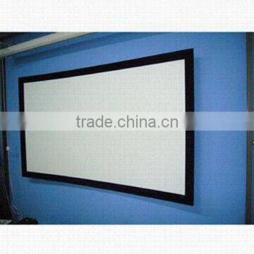 Curved fixed frame screen 2.35:1( Come !Enjoy a big discount)