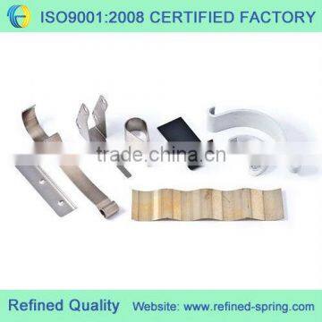 flat retaining spring steel clips