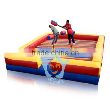 pvc tarpaulin human inflatable game toys for adults