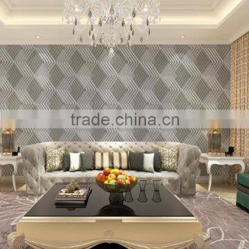 Modern Simple Pvc Wallpaper Exquisite Stripe Wallpaper for More Usage Decoration 3d Effect Wallpaper