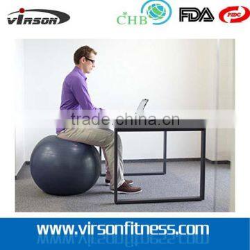 Yoga Ball to Increase Stability and Exercise Abs, Back, Gluts, Hips, Arms photo-3