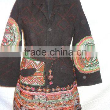 Traditional katch jacket with mirror work embroidery vintage