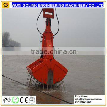 high quality underwater two-jaw hydraulic dredging grab