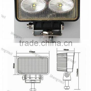 20W 9--32V 3.5inch Rectangle CREE LED work light IP67 factory led work light CREE 20w led rechargeable work light