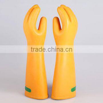 long 25KV/35KV/40KV electrical latex gloves rubber gloves for work                        
                                                Quality Choice