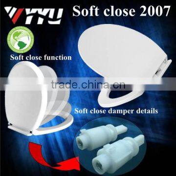 Soft Closing Round Decorative Toilet Lid Covers for wc 2007 photo-4