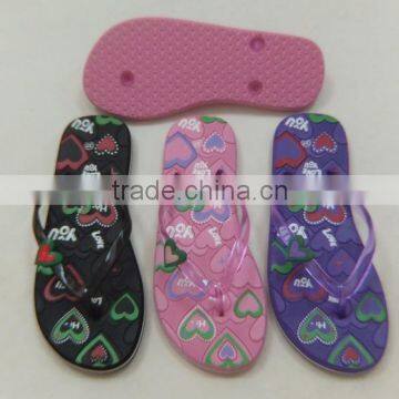 High quality PVC injection slipper with pvc flim strap