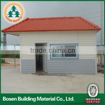 one floor cheap price prefab build security sentry box made in china for hot sale