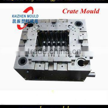 High precise plastic crate mould injection transport case mould injection mould