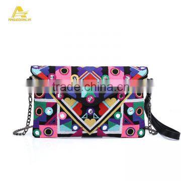 Ethnic Embroideried clutch bag womens evening envelope clutch bag indian banjara clutch bags                        
                                                Quality Choice