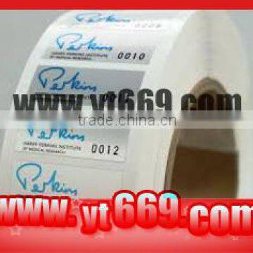 polyester sticker label