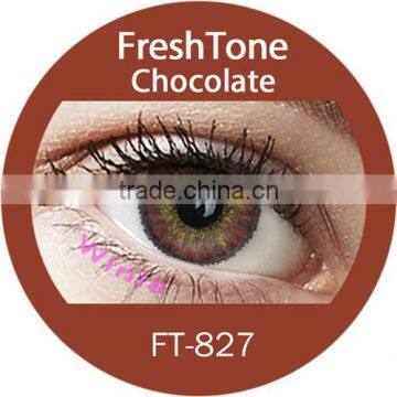 freshtone 3 tone chocolate eyewear imported from Korea wholesale colored contacts