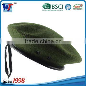 Cotton/Polyester custom french beret for men beret caps