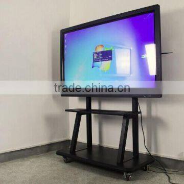 55inch Interactive Digital Signage display with 10points touch and windows 8 supported