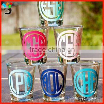 High Temperature Logo Printing Surface Custom Glass 50ml