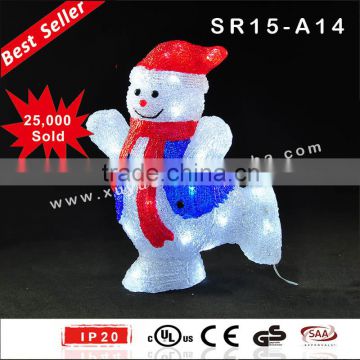 LED Christmas Snowman Christmas indoor decoration