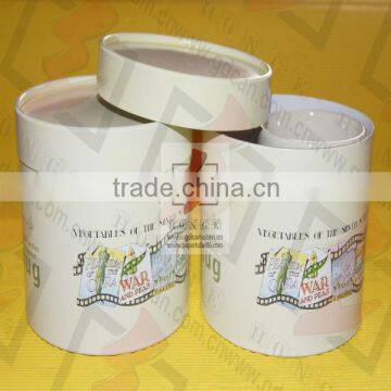 cartoon printed paper tube packaging box for cup protector for sale