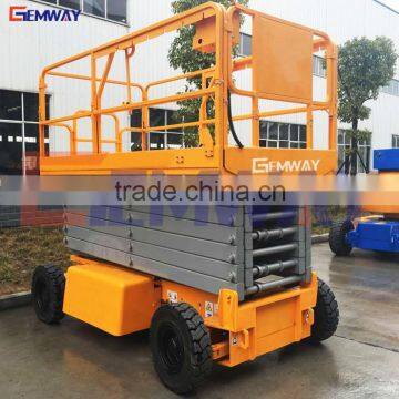 High performance mobile electric self-propelled scissor lift platform