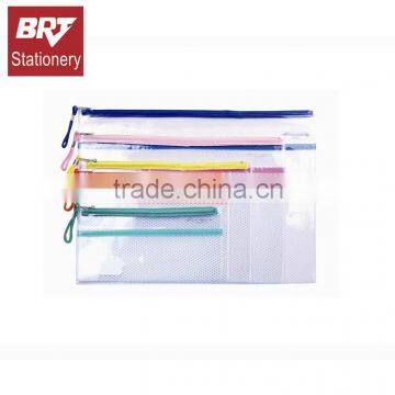 Assorted size PVC zipper file bags