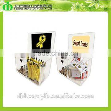 DDD-0169 Trade Assurance Transparent Charity Box