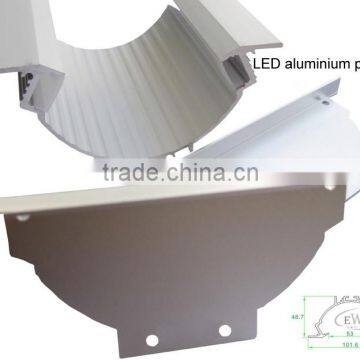 Factory quality new design led aluminum profile for suspending lights