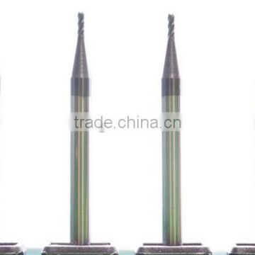 Micro Diameter 2 Flutes Square Carbide End Mills