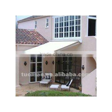 motorized retractable awning