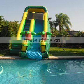 Children Favorite!! water slider, giant inflatable water silde for swimming pool