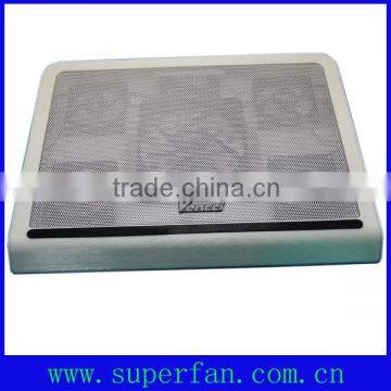 Fashion notebook cooler desk with five cooling fans