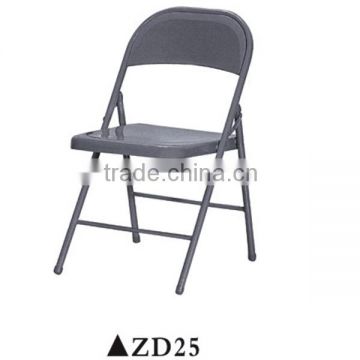 Cheap used metal folding chairs director all steel chair ZD25