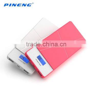 Real capacity PINENG PN 983 rohs power bank 10000mah mobile power bank