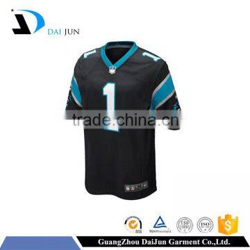 Daijun Oem High Quality 100% Polyester Breathable Youth Blank American Football Jerseys Wholesale