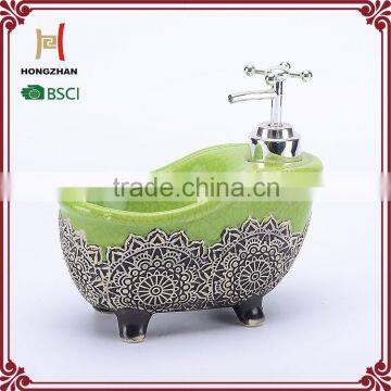 Wholesale Ceramic Bathroom Lotion Dispenser For Hotel