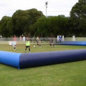 2016 Hot sale airtight inflatable soccer pitch, portable soccer filed for sale