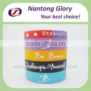 promote colors custom stretch binding silicone rubber band