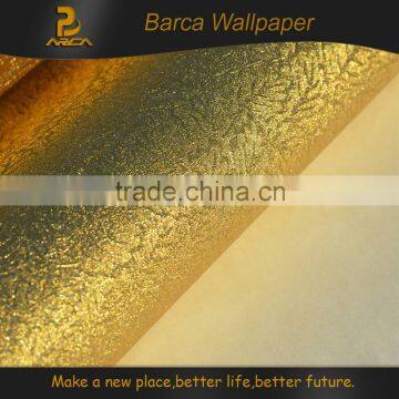 2014 best price 3d metallic foil wallpaper for home decoration