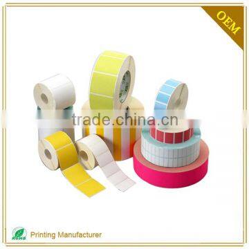 Custom Blank Eggshell Sticker Roll Paper Factory