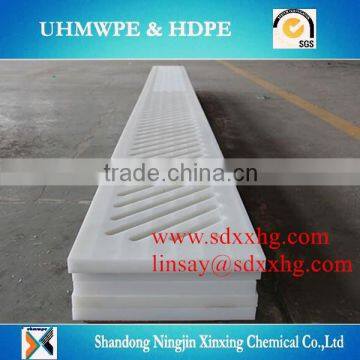 Top Level Professional Suction Box Cover for Paper Machine,CNC Polyethylene UHMWPE Dewatering Suction Box Cover,UHMWPE Forming b photo-2