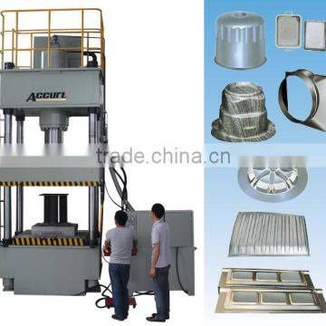 Fry Pan production line HBP-150T four pole Hydraulic deep drawing Press