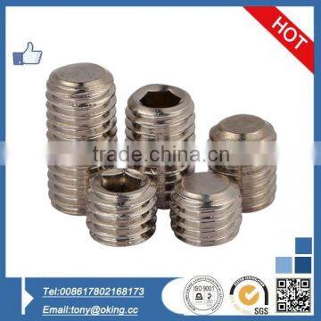Hexagon Socket Set Screws With Flat Point DIN913 photo-2
