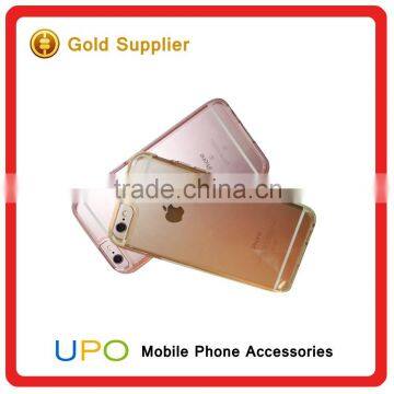 [UPO] Superior Quality Rose Gold Hard Plastic PC TPU Case Mobile Covers for IPhone 6s photo-3